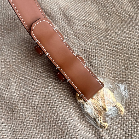 Celine Triomphe Medium Calfskin Leather Belt 85 - Picture 15 of 16